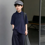【100-170】半袖Tシャツ 男の子 ポロシャツ 無地 シンプル - 画像 (6)