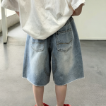 【100-170】ショートパンツ 男の子 デニム 軽量 カジュアル - 画像 (6)