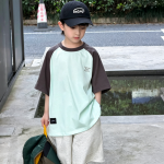 【100-170】半袖Tシャツ 男の子 ラグラン カジュアル ゆったり - 画像 (5)