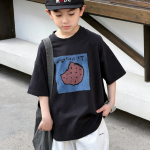 【90-160】半袖Ｔシャツ 男の子 プリント ストリート風 - 画像 (5)