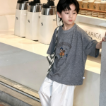 【100-170】半袖Ｔシャツ 男の子 カートゥーン ストリート風 - 画像 (5)