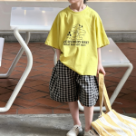 【100-170】ショートパンツ 男の子 チェック柄 薄手 ストリート風 - 画像 (5)