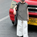 【100-170】パンツ 男の子 無地 ゆったり 合わせやすい - 画像 (5)