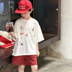【100-170】半袖Tシャツ 男の子 カートゥーン ゆったり - 画像 (5)