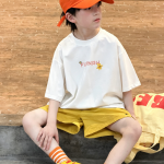 【100-170】半袖Tシャツ 男の子 アップリケ トレンド - 画像 (5)