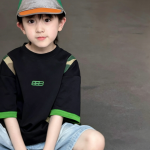 【100-170】半袖Tシャツ 男の子 シンプル トレンド - 画像 (6)