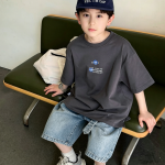【90-160】半袖Tシャツ 男の子 ゆったり 軽量 シンプル - 画像 (5)