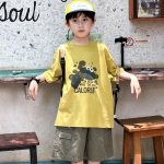【90-160】半袖Tシャツ 男の子 プリント カートゥーン かわいい - 画像 (5)