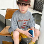 【90-160】半袖Tシャツ 男の子 カートゥーン ゆったり - 画像 (5)