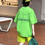 【90-160】半袖Tシャツ 男の子 プリント シンプル 合わせやすい - 画像 (5)