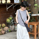 【100-170】ベスト 男の子 薄手 通気性拔群 シンプル - 画像 (5)
