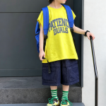 【100-170】ハーフパンツ 男の子 デニム 韓国風 履きやすい - 画像 (5)