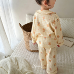 【90-150cm+親サイズ】ルームウェア 折り襟 かわいい - 画像 (5)