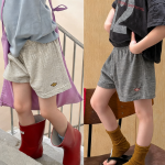 【80-130】ショートパンツ 女の子 ボーダー柄 ストレッチで快適 - 画像 (5)