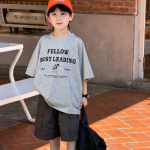 【90-160】半袖Tシャツ 男の子 英字 シンプル トレンド - 画像 (6)