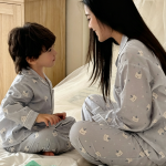 【90-150cm+親サイズ】ルームウェア カートゥーン ゆったり - 画像 (3)