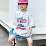 【90-160】半袖Tシャツ 男の子 軽量 トレンド 通気性抜群 - 画像 (5)