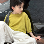 【100-170】半袖Tシャツ 男の子 ニット 無地 おしゃれ - 画像 (6)