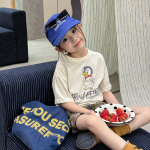 【90-160】半袖Tシャツ 女の子 プリント カートゥーン かわいい - 画像 (4)