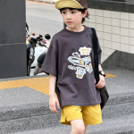 【90-160】半袖Tシャツ 男の子 カートゥーン プリント 韓国風 - 画像 (6)