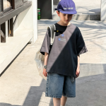 【90-160】半袖Tシャツ 男の子 ゆったり 軽量 シンプル - 画像 (6)