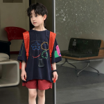 【100-170】半袖Tシャツ 男の子 プリント 合わせやすい - 画像 (5)