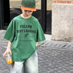 【90-160】半袖Tシャツ 男の子 英字 シンプル トレンド - 画像 (7)