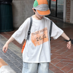 【90-160】半袖Tシャツ 男の子 ゆったり シンプル - 画像 (5)