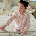 【90-150】ルームウェア フリル スウィート セットアップ - 画像 (3)