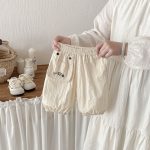 【73-100】パンツ ベビー 無地 刺繍 カジュアル - 画像 (10)