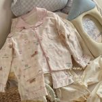 【90-150cm+親サイズ】ルームウェア キュート セットアップ - 画像 (8)