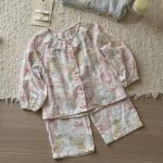 【90-150cm+親サイズ】ルームウェア カートゥーン レース - 画像 (7)