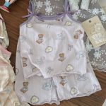 【90-140】ルームウェア キャミソール セットアップ - 画像 (7)