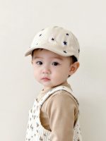 【GOODS】帽子 ベビー おしゃれ 韓国風 星柄 耐久性あり - 画像 (5)