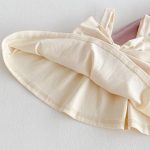 【73-100】セットアップ ベビー ビッグリボントップス&パンツ - 画像 (9)