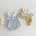 【66-90】ロンパース ベビー キュート お出かけに - 画像 (4)