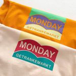 【66-90】ロンパース ベビー 半袖 Mondayプリント - 画像 (8)