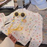 【80-170】トップス 女の子 ドット柄 可愛い 日焼け防止 - 画像 (8)