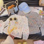 【80-170】トップス 女の子 ドット柄 可愛い 日焼け防止 - 画像 (5)