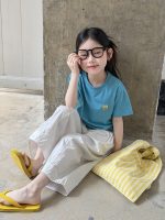 【100-170】パンツ 女の子 韓国風 ゆったり 通気性 合わせやすい - 画像 (7)