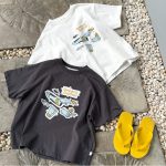 【90-160】半袖Tシャツ 男の子 カートゥーン プリント 韓国風 - 画像 (8)