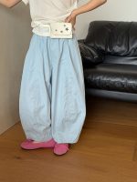 【100-170】パンツ 女の子 韓国風 ゆったり 通気性 合わせやすい - 画像 (14)