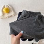 【80-130】ショートパンツ 女の子 英字 プリント シンプル - 画像 (10)