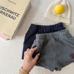 【80-130】ショートパンツ 女の子 英字 プリント シンプル - 画像 (13)