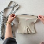 【80-130】ショートパンツ 女の子 ハイウエスト レギンス シンプル - 画像 (11)