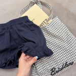 【80-130】ショートパンツ 女の子 フリル 無地 スウィート - 画像 (10)