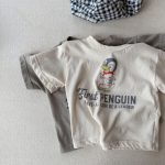 【90-160】半袖Tシャツ 女の子 プリント カートゥーン かわいい - 画像 (12)