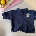 【80-130】半袖Tシャツ 女の子 アップリケ ポロシャツ - 画像 (7)