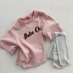 【80-130】半袖Tシャツ 女の子 プリント 合わせやすい - 画像 (7)