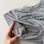【80-130】半袖Tシャツ 女の子 英字 プリント シンプル - 画像 (10)